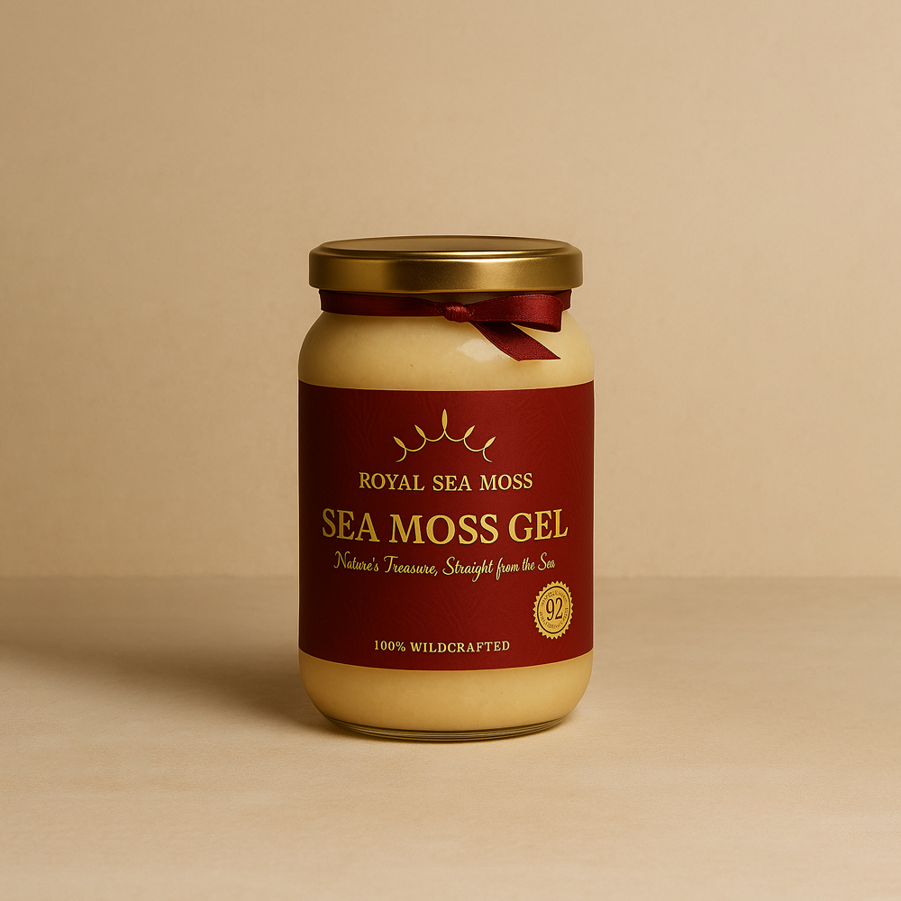 Wildcrafted gold sea moss gel